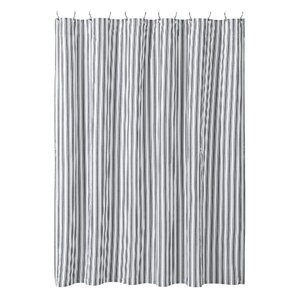 Rosalind Wheeler Bairn Cotton Striped Single Shower Curtain Wayfair